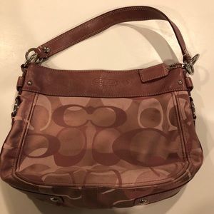 Pink Coach bag